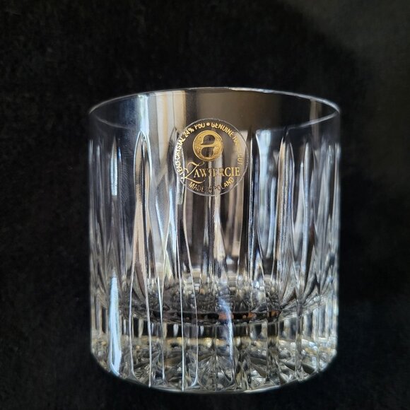 Vintage Zawiercie Crystal Old Fashioned Glass, Vintage Barware, Crystal Barware - Picture 1 of 5